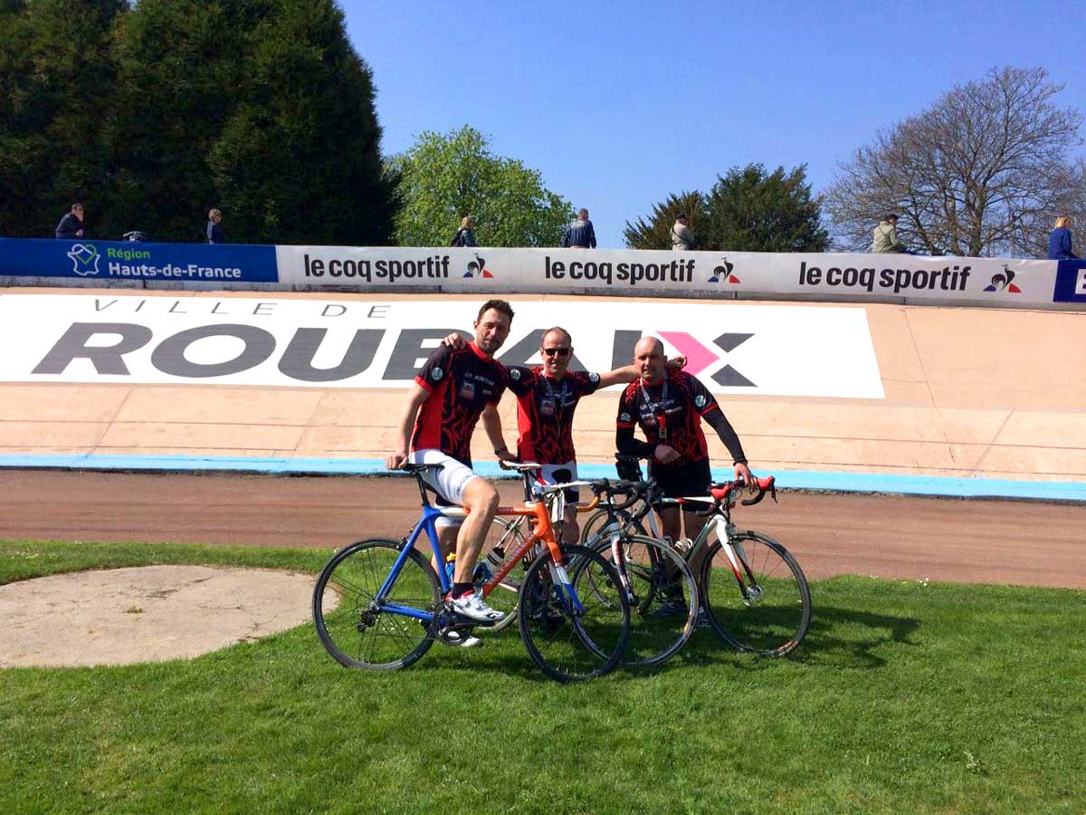 Andre Kalfack, Christopher Henning und Heiko Steinhagen