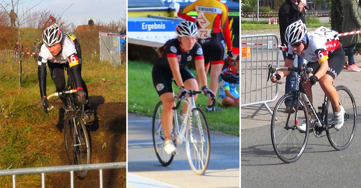 Sarah Wagner: Vize Deutsche –Meisterin im Sprint, Teamsprint und 3. im Keirin b.d. Deutschen Meisterschaften