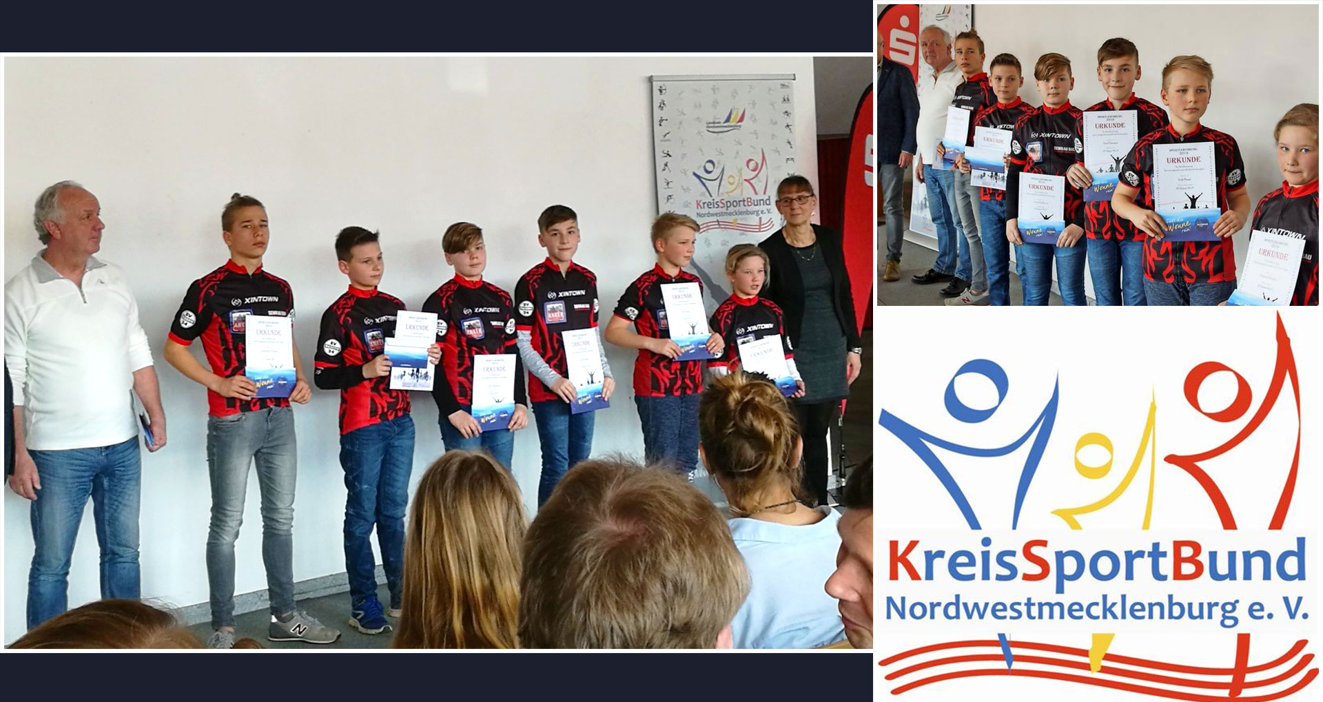 Konstantin Wagner, Tim u. Lukas Stallbaum, Finn Petterson, Eric Haase, Carlotta Zemke