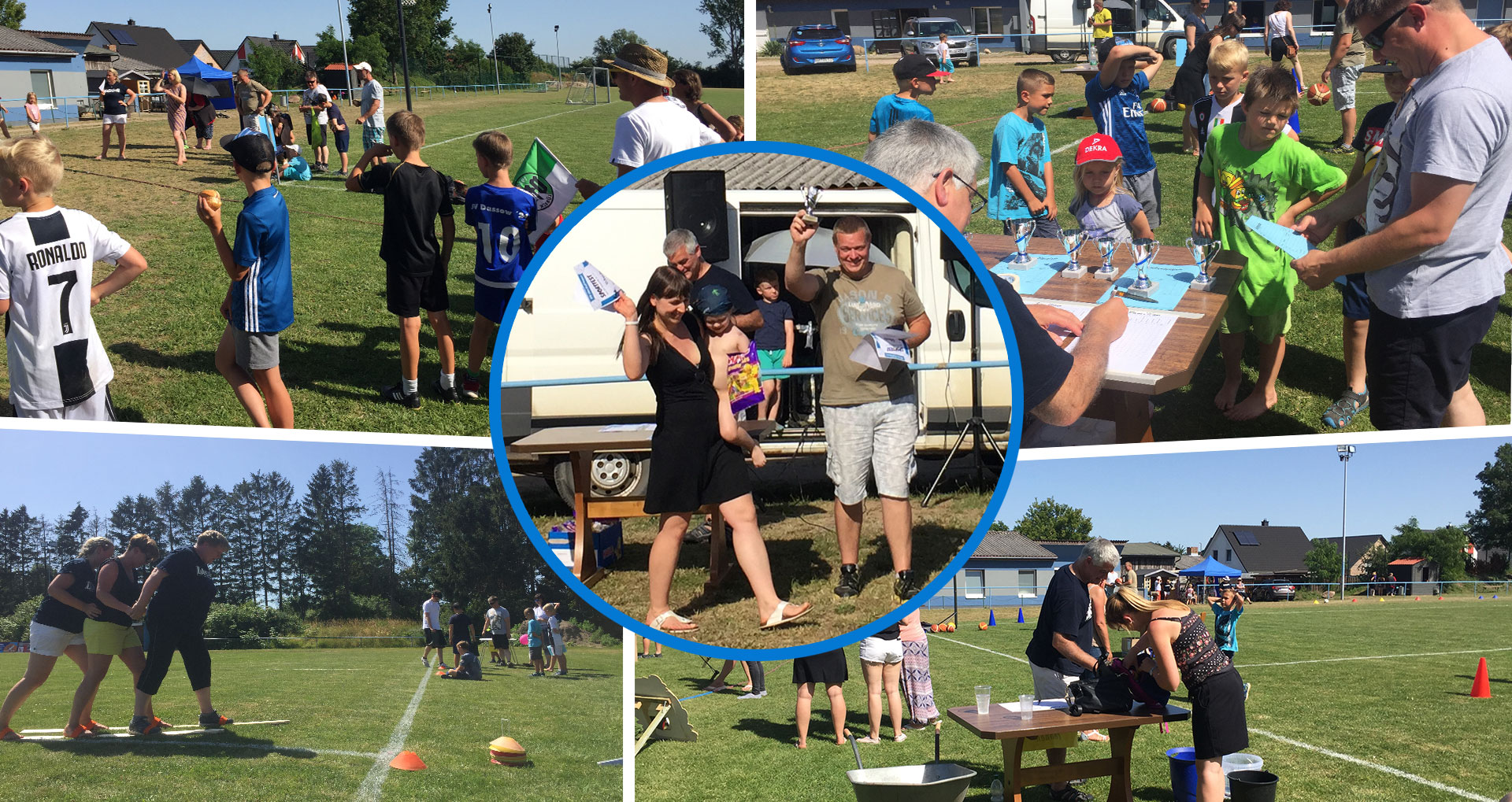 Sportfest zur 800 Jahr Feier in Dassow