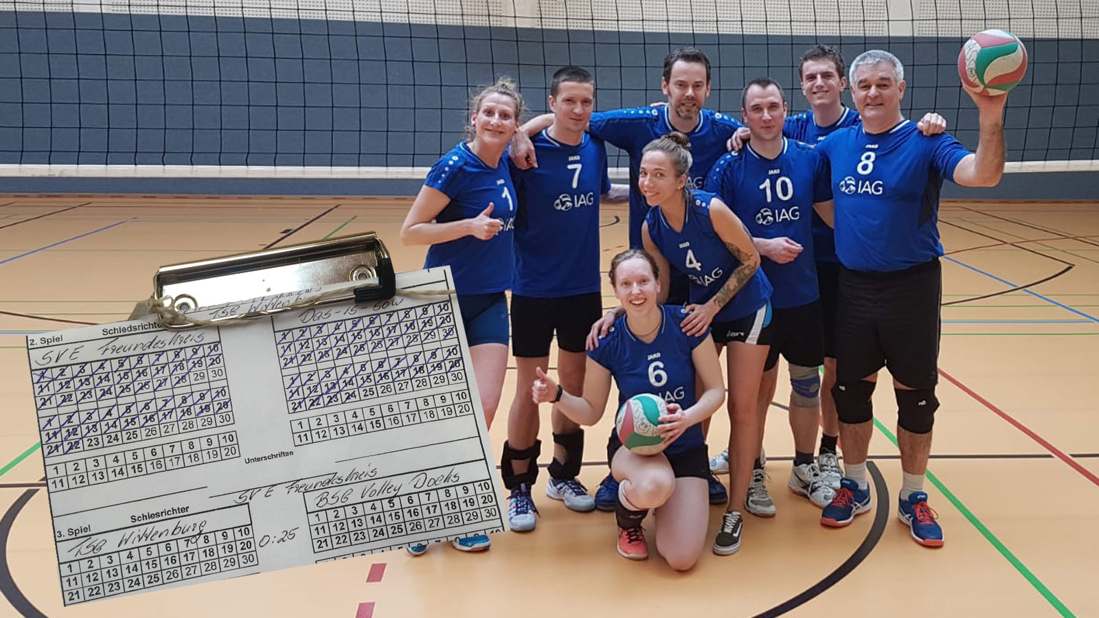 Vorletzter Spieltag in der Mixed Liga erfolgreich für Das-is-sow