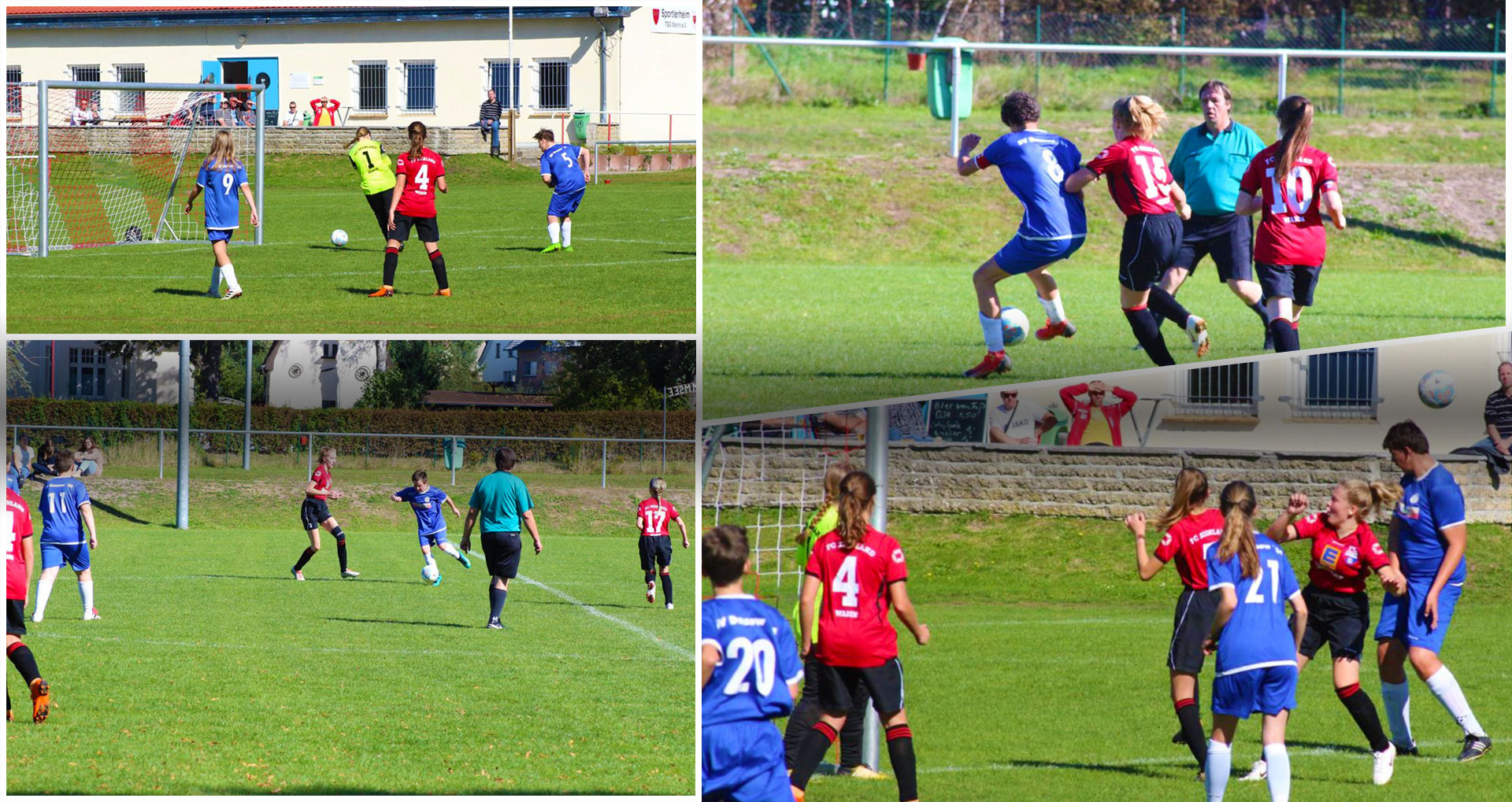 Nach einer verkrampften 1. Hälfte platzt der Knoten