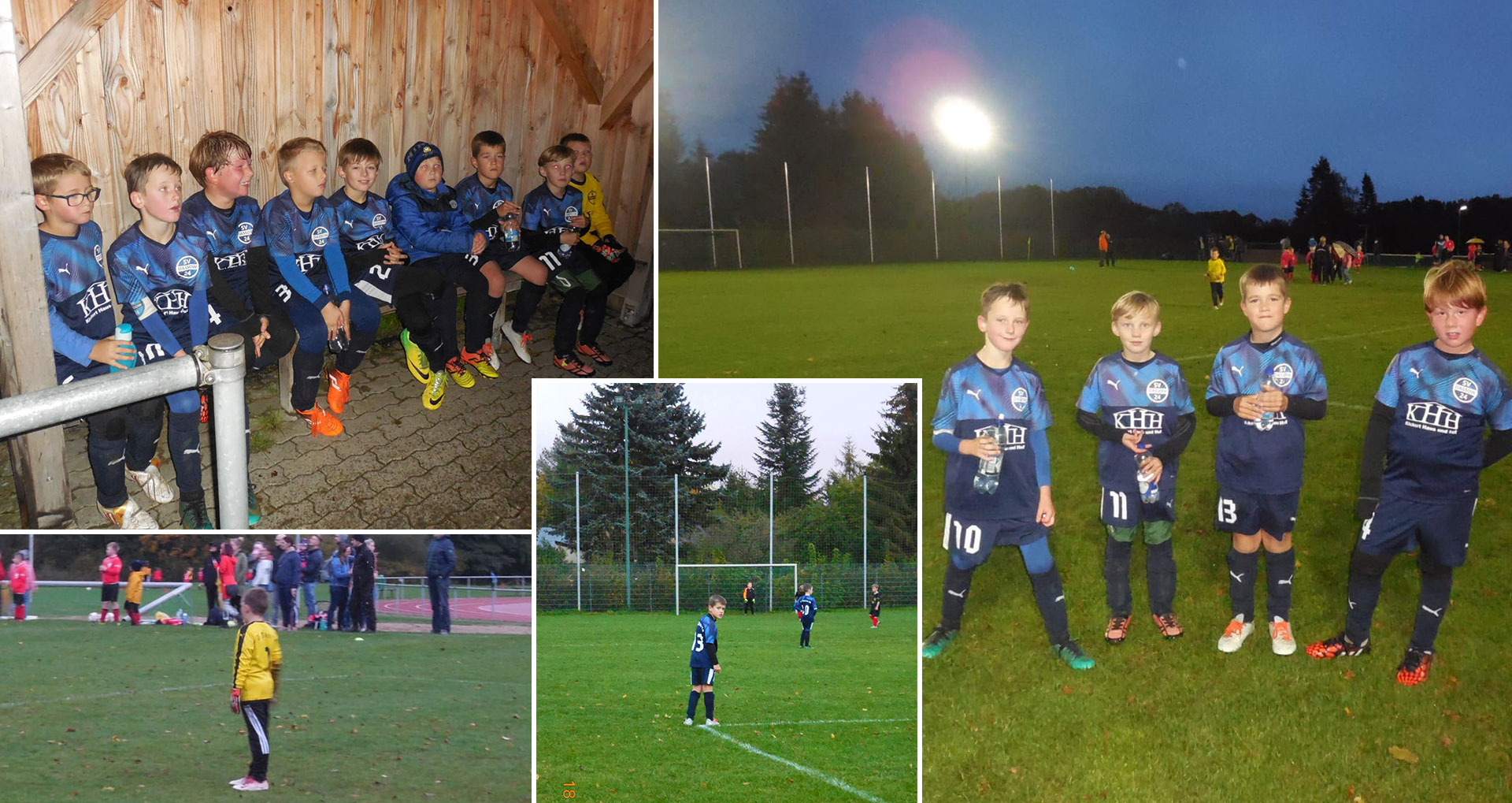 F-Jugend bei Flutlicht in Grevesmühlen am 18.10.2019